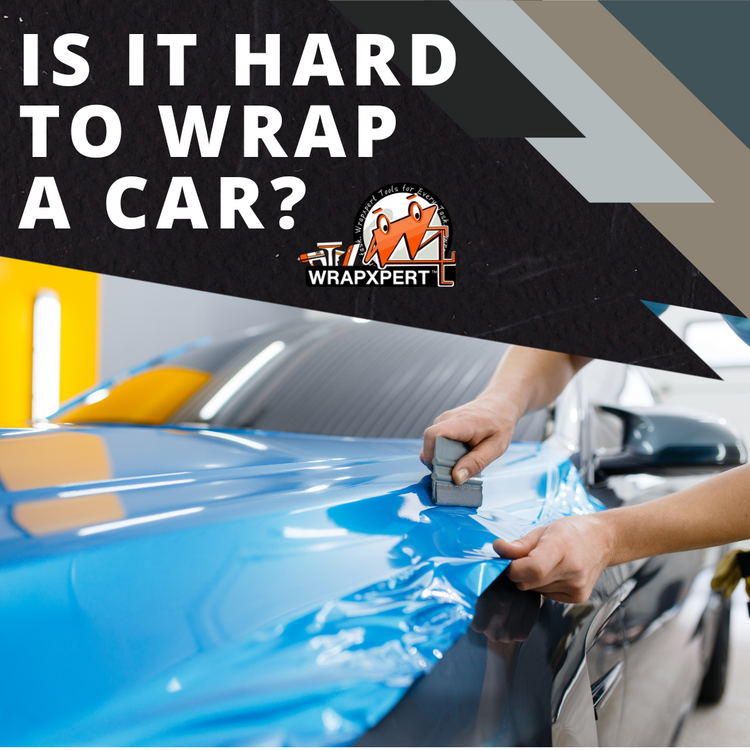 is it hard to wrap a car