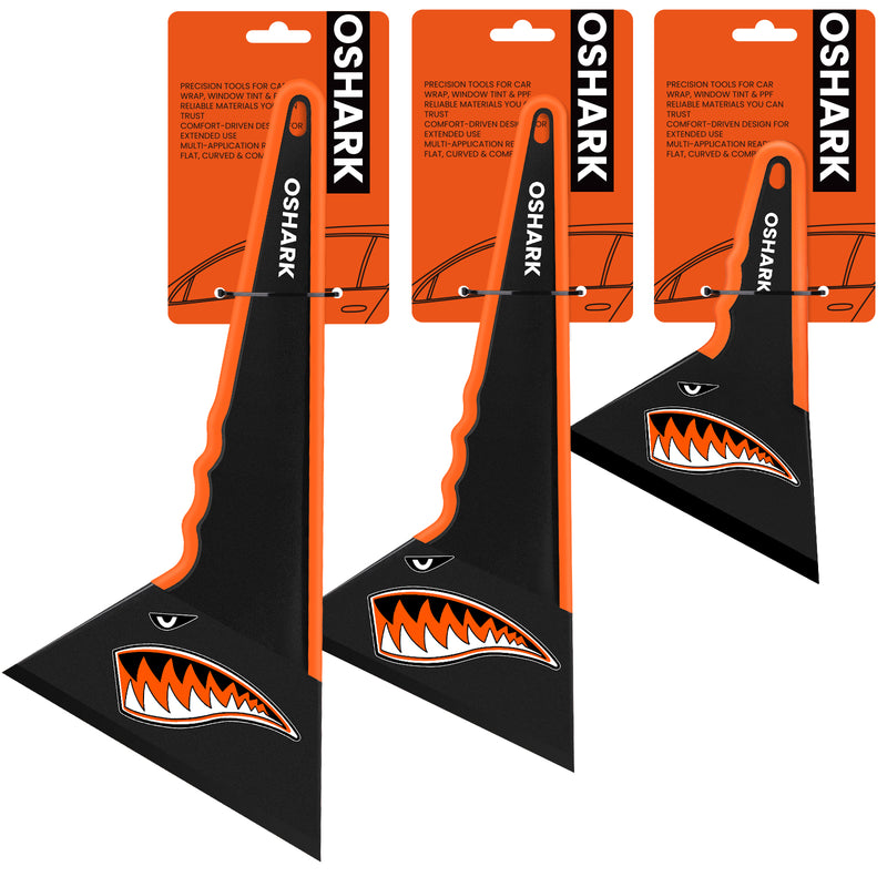 Load image into Gallery viewer, Oshark Triangle Tint Squeegees, 3 PCS/Set