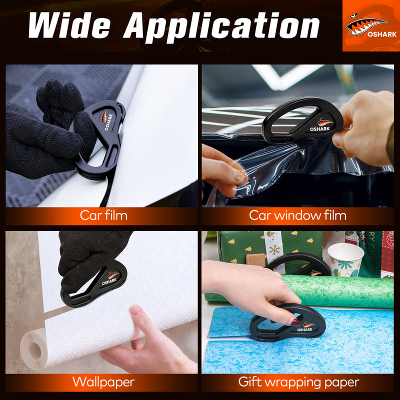 Load image into Gallery viewer, Safety Wrap Cutter, Black