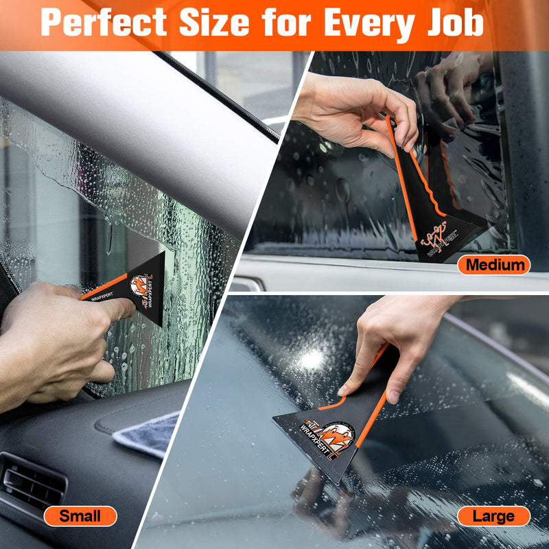 Load image into Gallery viewer, Triangle Tint Squeegees, 3 PCS/Set