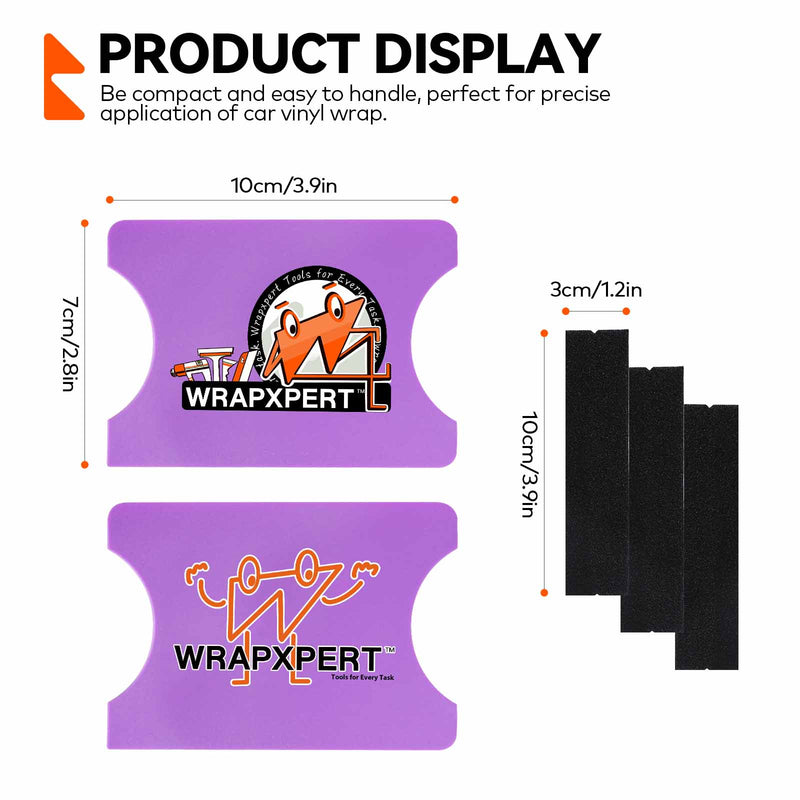 Load image into Gallery viewer, Wing Shaped Squeegees with Felt Stripes