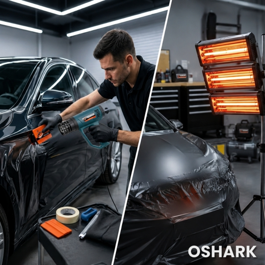 Heat Gun VS Infrared Heater: Which Is Better For Vinyl Wrapping?