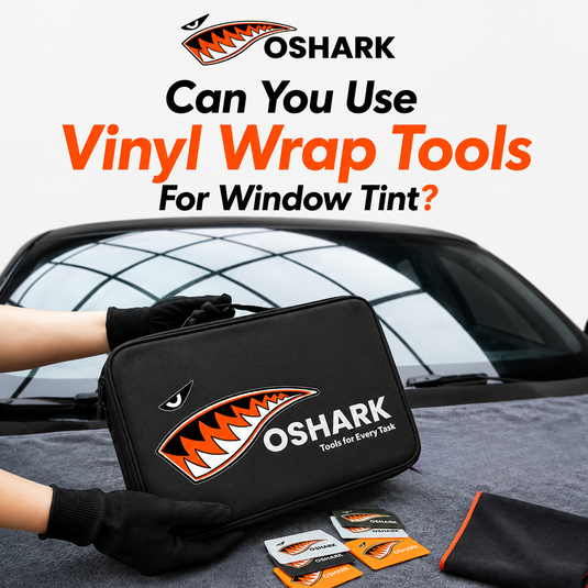 Can You Use Vinyl Wrap Tools For Window Tint?