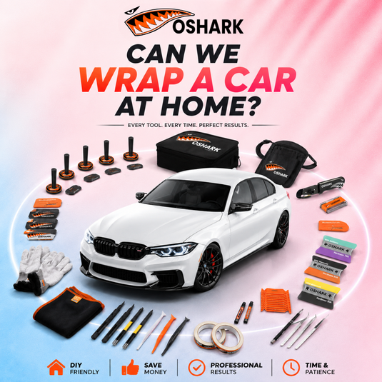 Can We Wrap A Car At Home?