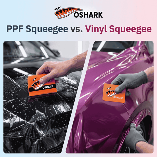 PPF Squeegee vs. Vinyl Squeegee