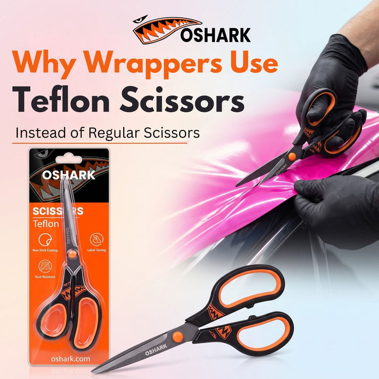 Why Wrappers Use Teflon Scissors Instead of Regular Scissors