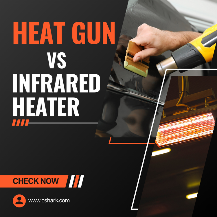 Heat Gun vs. Infrared Heater