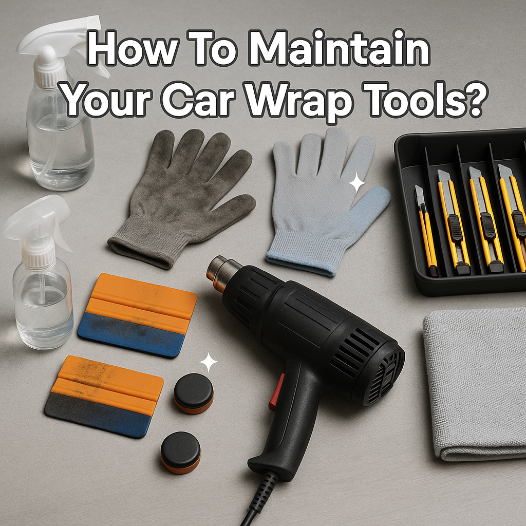 How To Maintain Your Car Wrap Tools? – The Wrap Xpert By Oshark