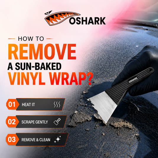 How To Remove A Sun-Baked Vinyl Wrap?