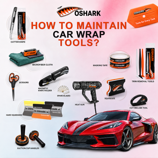 How To Maintain Your Car Wrap Tools?