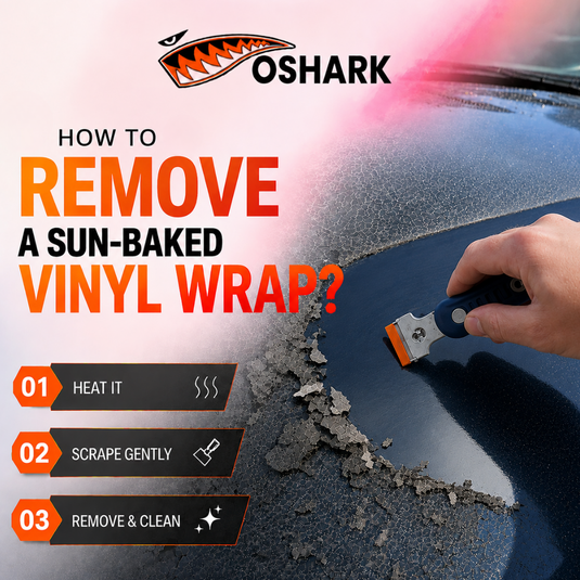 How To Remove A Sun-Baked Vinyl Wrap?
