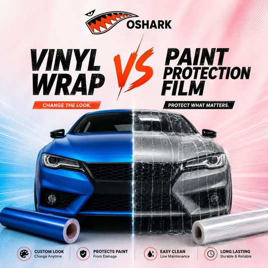 Vinyl Wrap VS Paint Protection Film