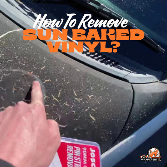 How To Remove A Sun-Baked Vinyl Wrap?