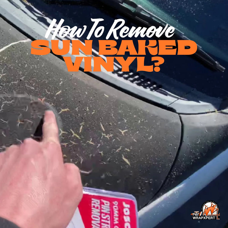 How To Remove A Sun-Baked Vinyl Wrap?