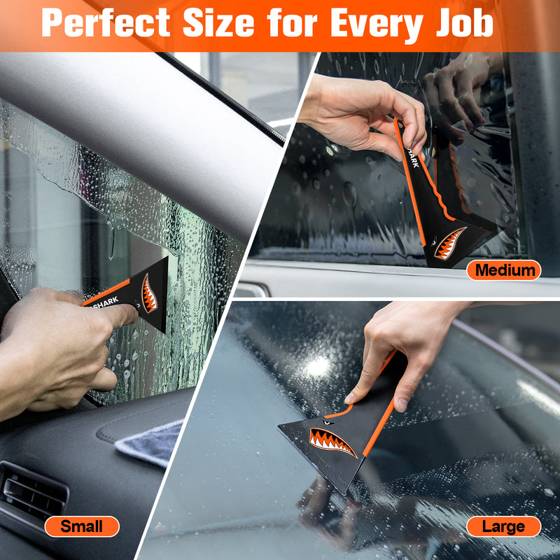 Load image into Gallery viewer, Oshark Triangle Tint Squeegees, 3 PCS/Set

