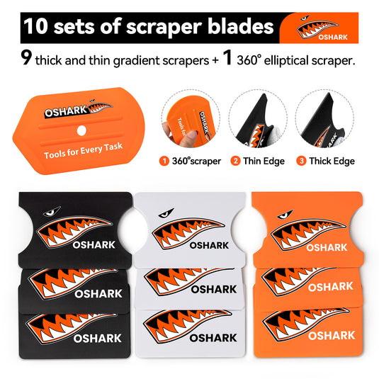 Oshark Vinyl Wrap Tool Kit