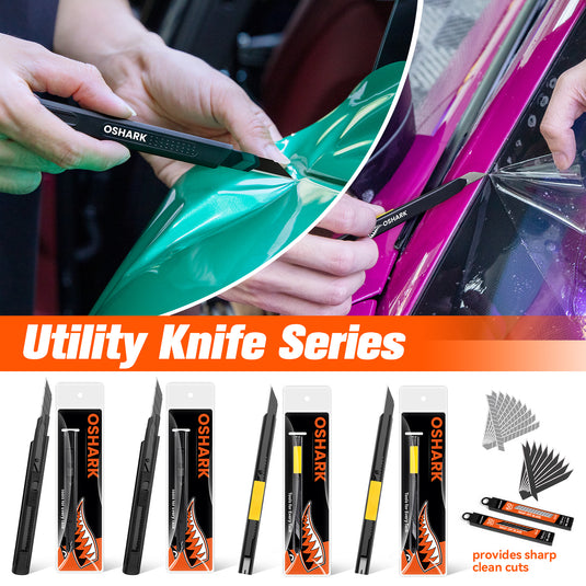 Professional automotive wrap tools for detailing and tint work