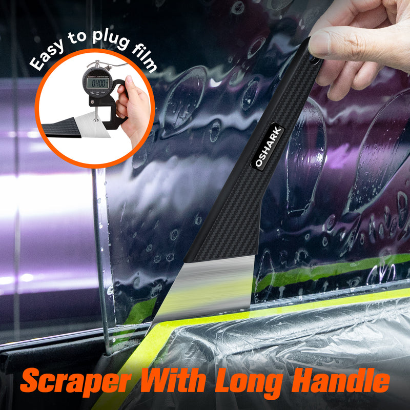 Load image into Gallery viewer, Heat gun and squeegee set for bubble-free vinyl installation
