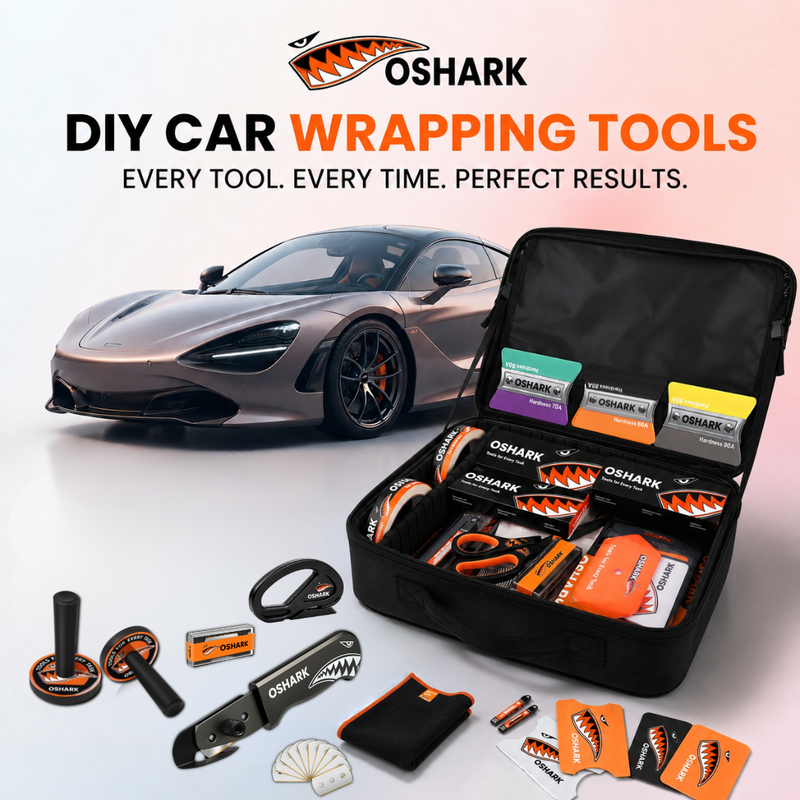 Load image into Gallery viewer, Oshark Wrapwiz 44-in-1 Car Wrap &amp; PPF Tool Kit With Heat Gun
