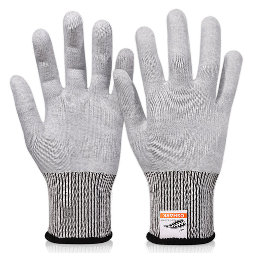 Vinyl Wrap Gloves - Gray