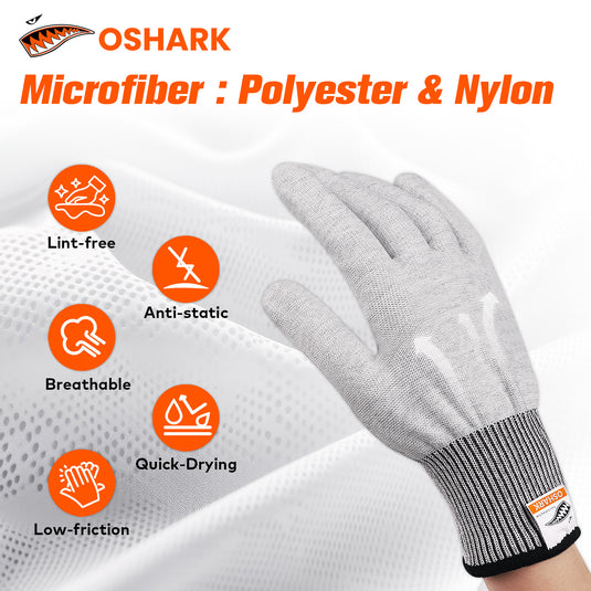 Oshark Handschuhe für Fahrzeugfolierung, Scheibentönung & PPF
