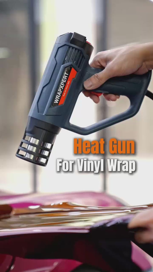 Smart Digital Display Car Wrap Heat Gun,2000W
